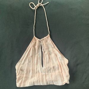 Roxy Pink Halter Top
